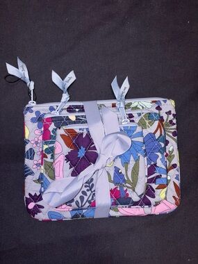 Vera Bradley Floral Quilted Zip Pouch Set - Lavender Multicolor